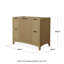 Palmilla 41.25" Freestanding Single Bathroom Vanity Base Only-1572642848-1572642849