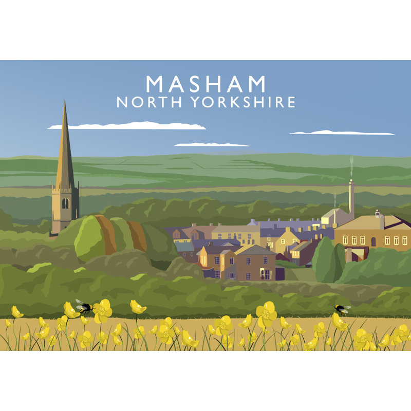 Masham by Richard O'Neil - Print, No Frame, 30 cm H x 40 cm W x 1 cm D