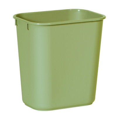 Plastic Open Waste Basket - 3.5 Gallons