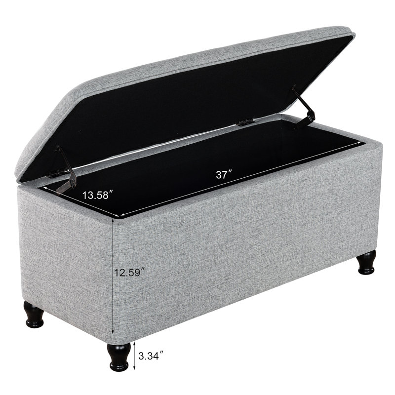 Repose-pieds 41 po, Gris