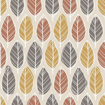 Papier peint abstrait à feuilles adhésives N09037