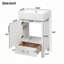 Meuble-lavabo de salle de bain avec lavabo en céramique-1357894778