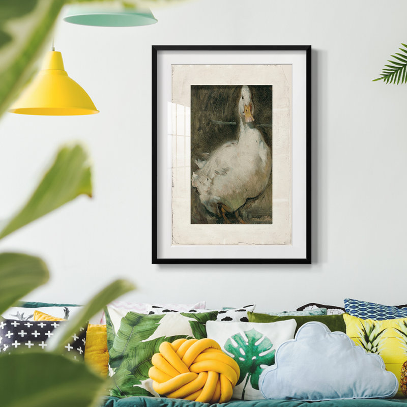 Vintage Animal Print LXV - impression encadrée, Noir
