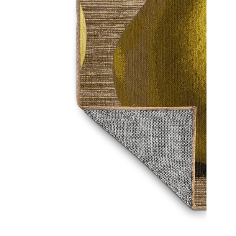  Tapis lavable poire Bosc, Carré 6 pi