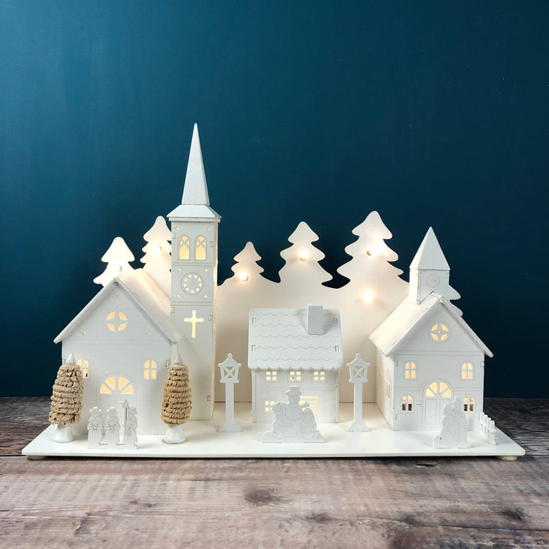 Christmas Christmas Scene Decorative Accent