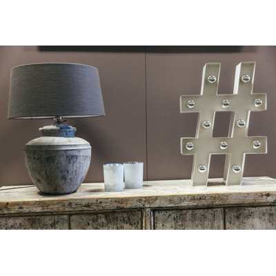 Metal Novelty Lamp