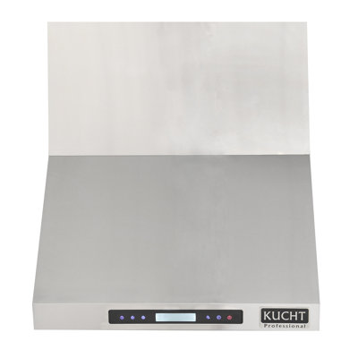 KUCHT Professional 36 po. Hotte de cuisine murale en acier inoxydable 900 CFM