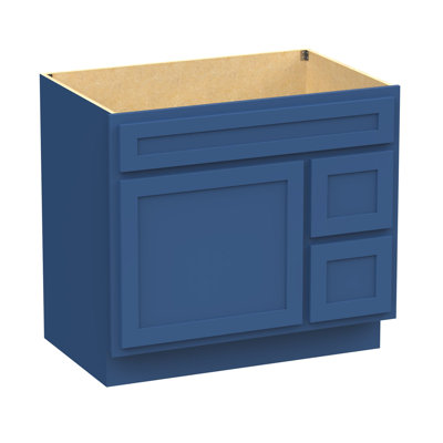 Base de meuble-lavabo simple Hibbitts 36 po seulement