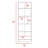 Multistorage Cabinet 71" H, Two Doors, Five Internal Shelves-1711763196