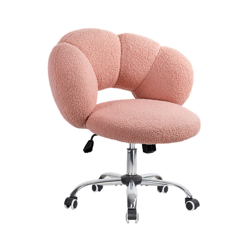 Cloud-shaped Desk Chair, Pink