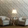 19.7" x 19.7" PVC 3D Wall Paneling