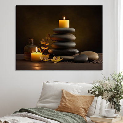 Art zen sérénité Cairn Sculpture Balance - pierre spirituelle