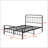 Metal Platform Bed Frame With Headboard And Footboard,Center Support Legs-1625938903-1625938900