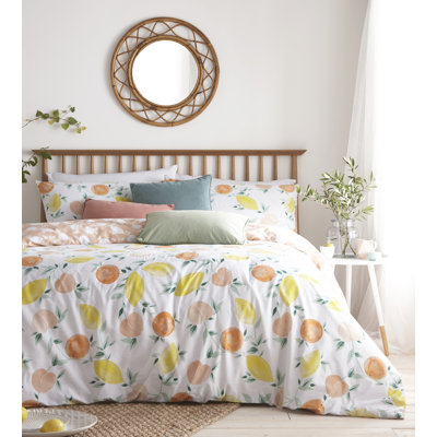 No Pattern Duvet Cover Set with Pillowcases