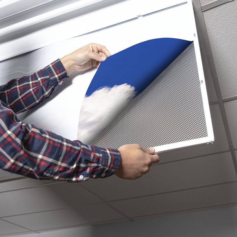 Cloud Rectangle Fixture Component Ceiling Light