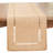 Earthy Refinement Jute Hemstitch Table Runner-88314115