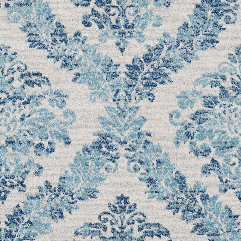 Damask Traditional Rug, Rectangle 200 x 275cm
