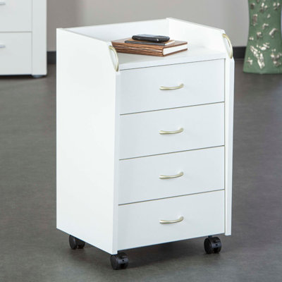 Pronti 4 Drawer Filing Cabinet