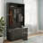 Classic Multi-Use Coat Rack With Bench, Gray, Built-In Seating & Abundant Storage-31572773
