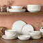 Handmade Reactive Glaze Ceramic Dinnerware Set, 12-Piece Service For 4, Highly Scratch Resistant, Dishwasher & Microwave Safe-852392685