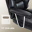 Chaise de bureau, grande et grande chaise de bureau avec mousse en forme de 400 lb