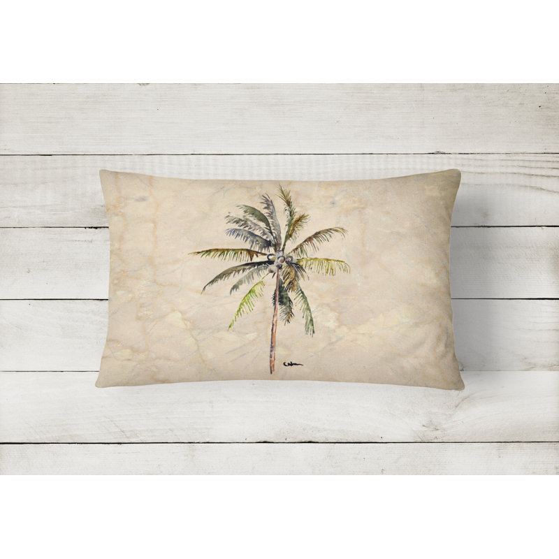  Palm Tree Indoor/Outdoor Throw Pillow