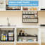 Organisateur de tablettes d'armoire extensible et empilable