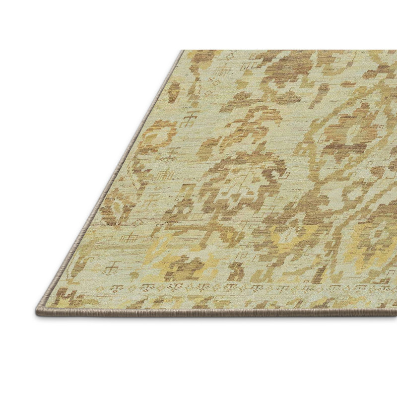 Abstract Indoor Rug, Rectangle 7' x 10'