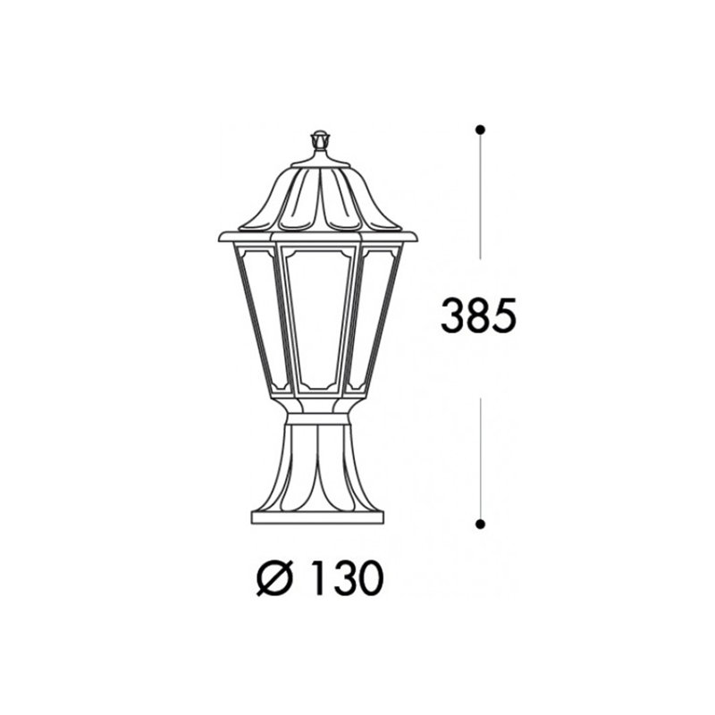 Thibodaux Lamp Post (Full)