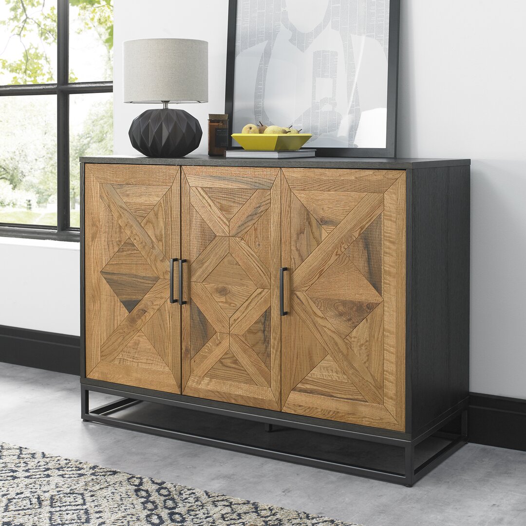 Sideboard aus Stahl 118 cm