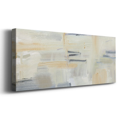 " Gray And Gold Abstract "