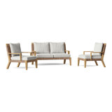 Hadley Outdoor 3 - Piece Conversation Set