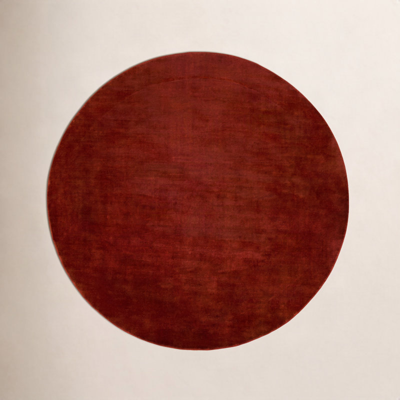 Clio Wool Area Rug, Round 8'