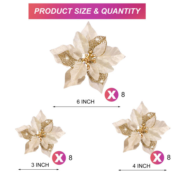 High Quality with Iridescent Christmas Decorations Curly Bow