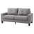 Gray Faux Leather