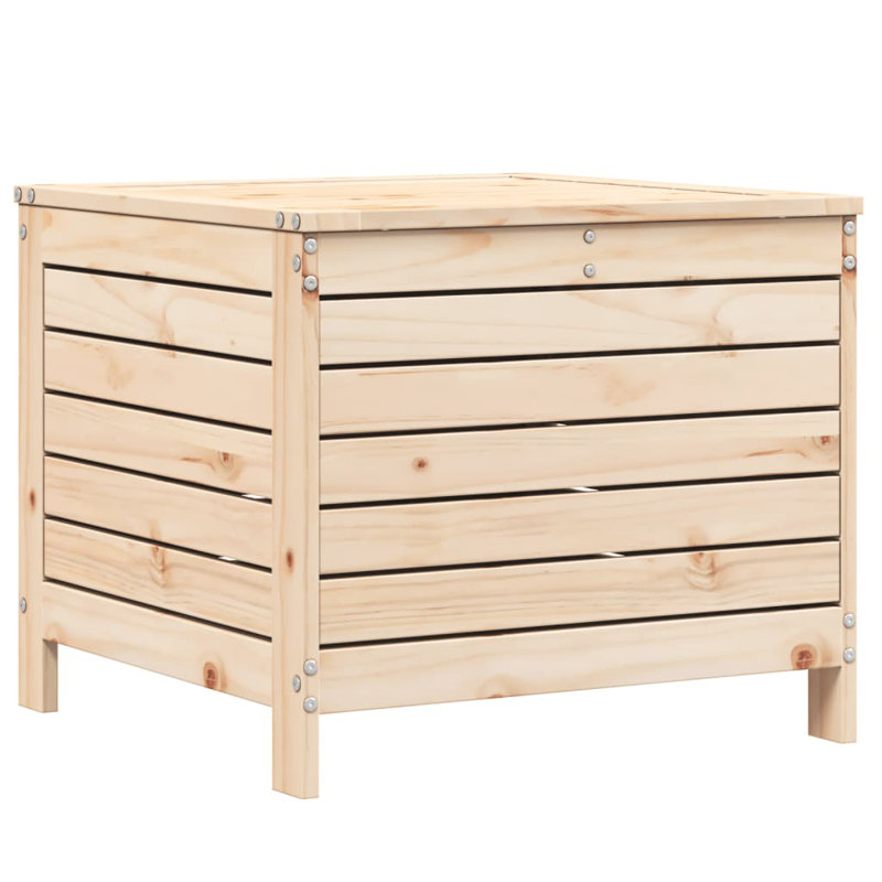 Pevensey Rectangular 63.5cm L Outdoor Side Table, Natural