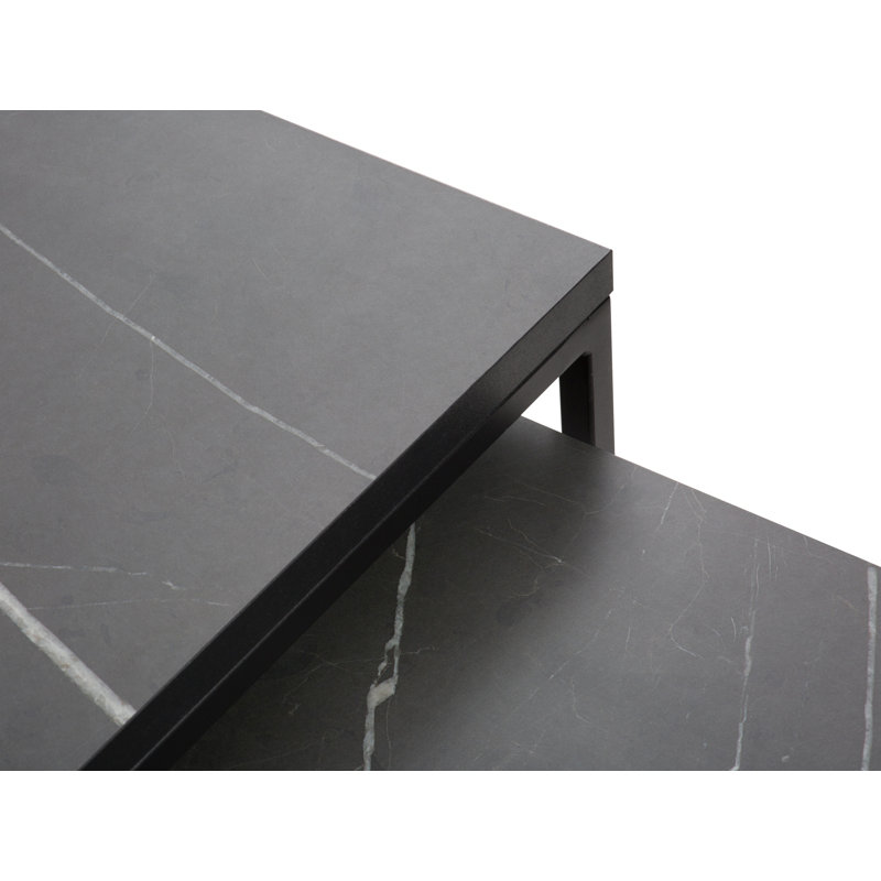 Autryville Sled Coffee Table, Grey Pietra