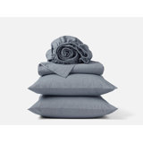 Organic Crinkled Percale™ 100% Cotton Sheet Set