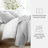 Becky Cameron Lightweight All Season Stripe Stitch Quilt Set with Shams-2108100108-2108100144