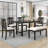 6 - Person Pedestal Dining Set