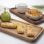  Plateau de comptoir en bois d'acacia pour commode, table de chevet, YANGQIHome, 13,8 x 5,5 x 0,8 po