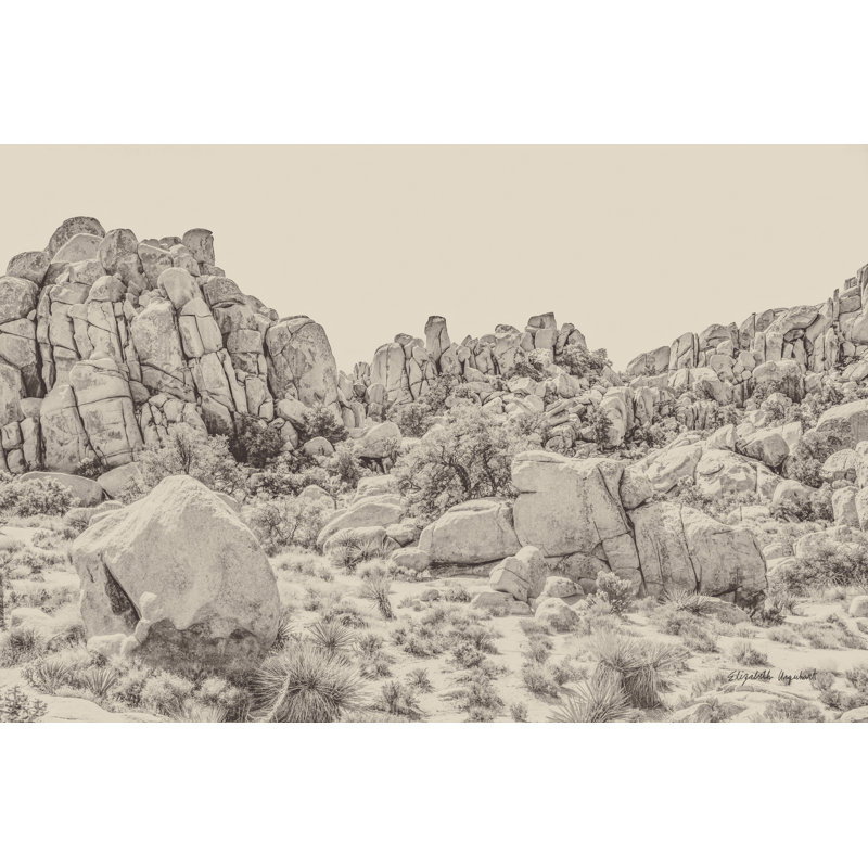 Joshua Tree V neutre, H 8 po x l 12 po x P 1,25 po