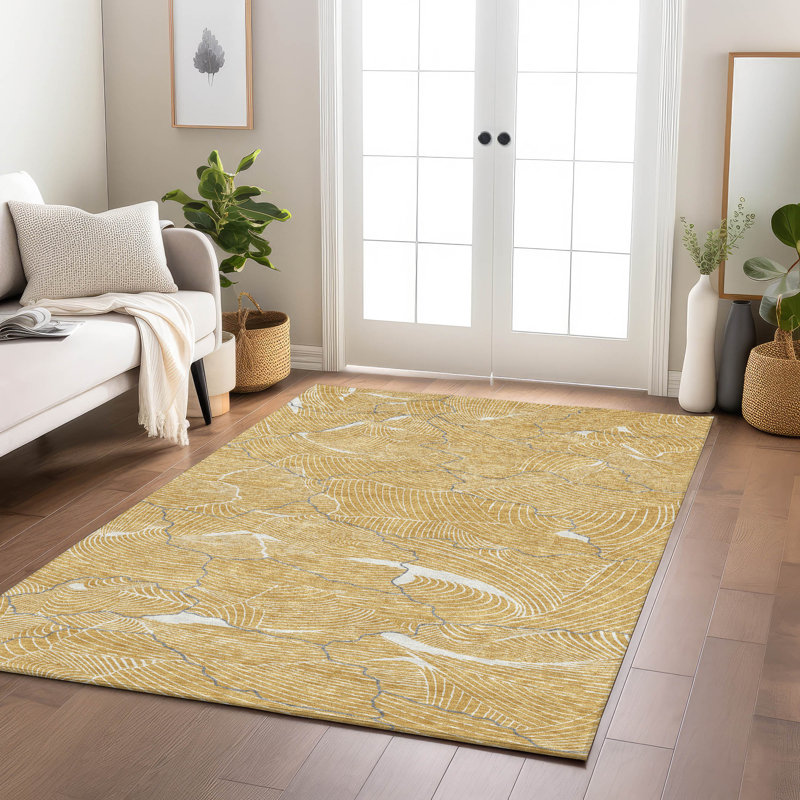  Machine Washable Indoor/Outdoor Chayden ACN1048 Rug, Rectangle 9' x 12'