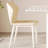 Modern Cream White Marble Dining Table-105272384