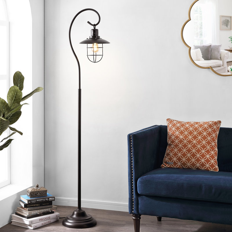 Burnley 68'' Oil Rubbed Bronze Task Floor Lamp