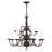 Wigmore 12 - Light Dimmable Empire, Tiered, Classic / Traditional Chandelier-1466908067