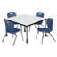 Ensemble de table de salle à manger et de chaises Kee-93832729-79646461-93832724