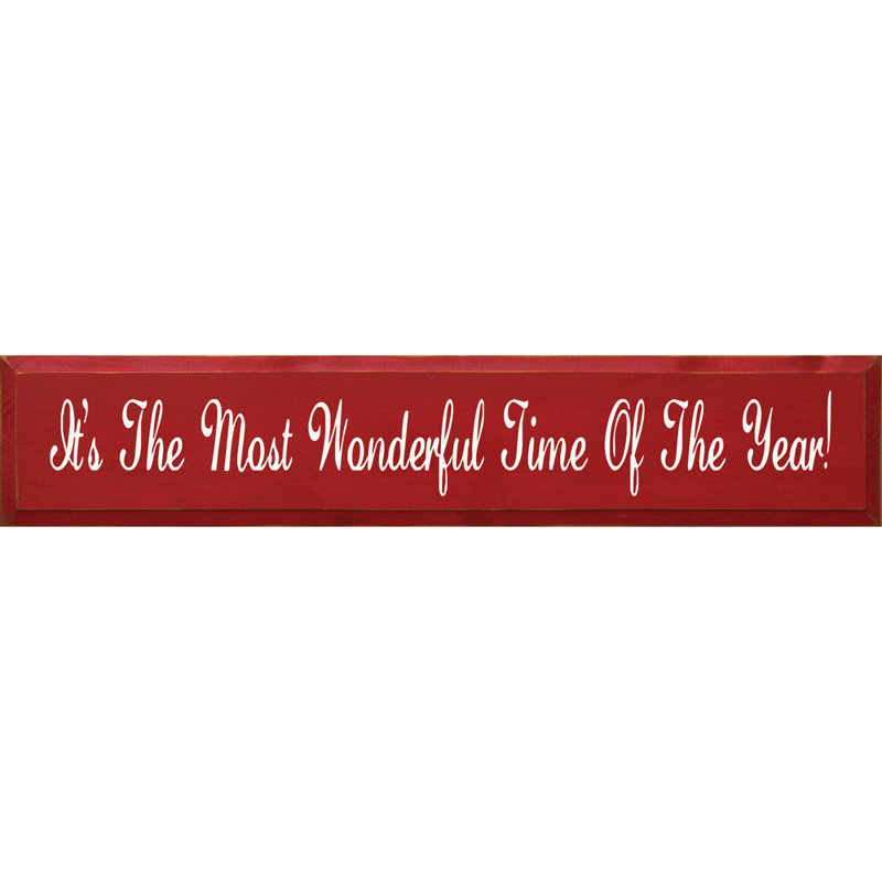 « it is the merveilleuse time of the year », plaque d’art textuel