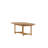 Alyisa Oval Eucalyptus Extendable Outdoor Dining Table With Umbrella Hole , 71'' in. W 43'' in. D-2045859853
