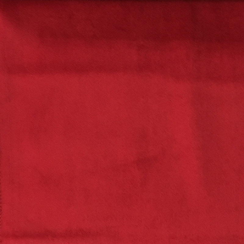 Revêtement en velours uni Liberty, Rouge écarlate
